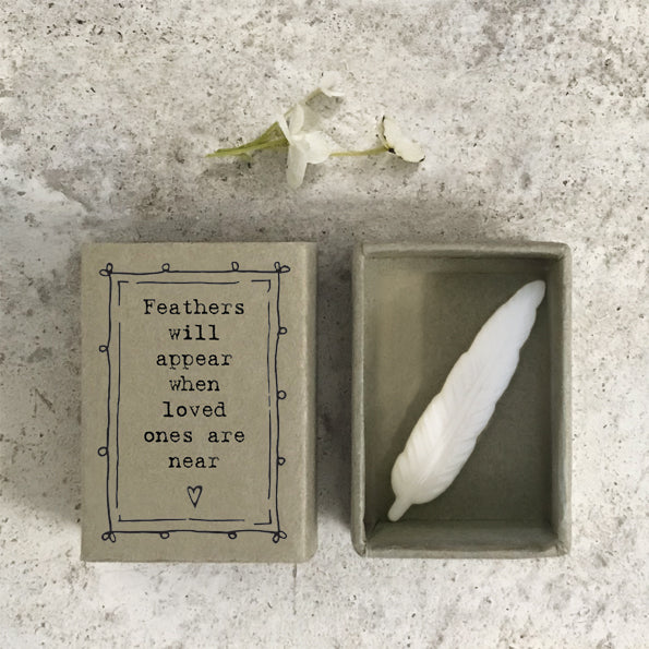 East Of India - Feathers will appear when loved ones are near