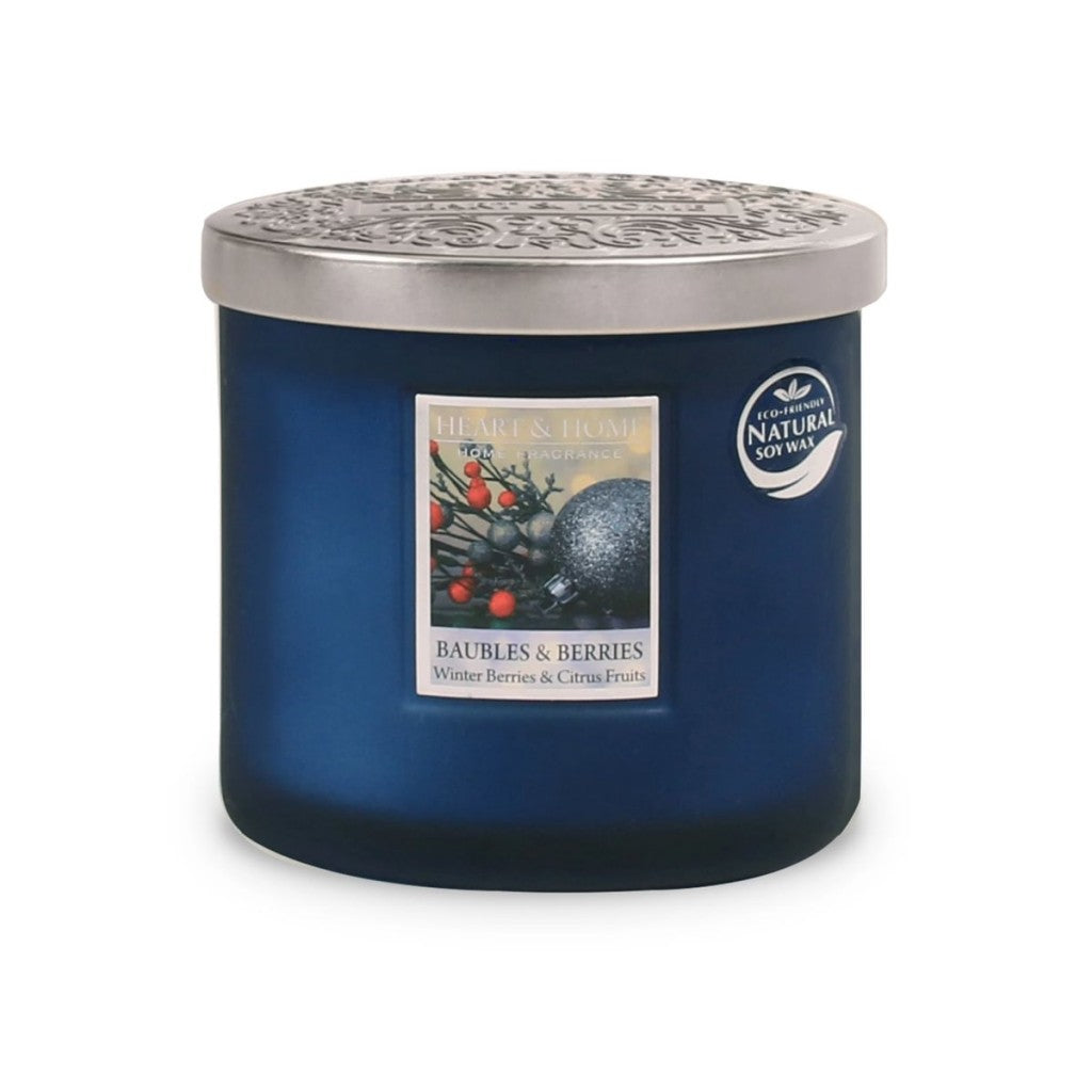 Baubles & Berries Wick Candle