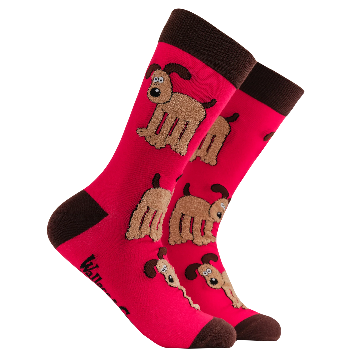 Fluffy Gromit Socks - SOCKTOPUS X Wallace & Gromit - 9-12