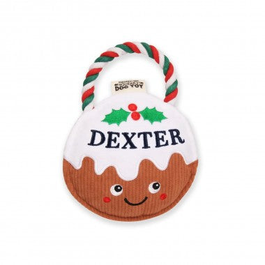 Personalised Christmas Squeaky Dog Toy