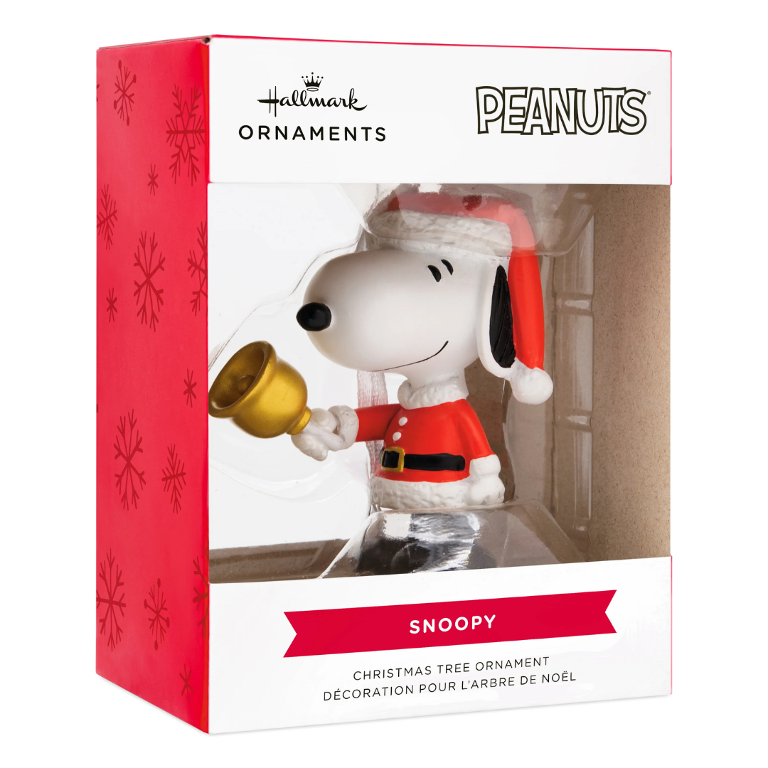 Collectable PEANUTS™ Christmas - Santa SNOOPY Ornament