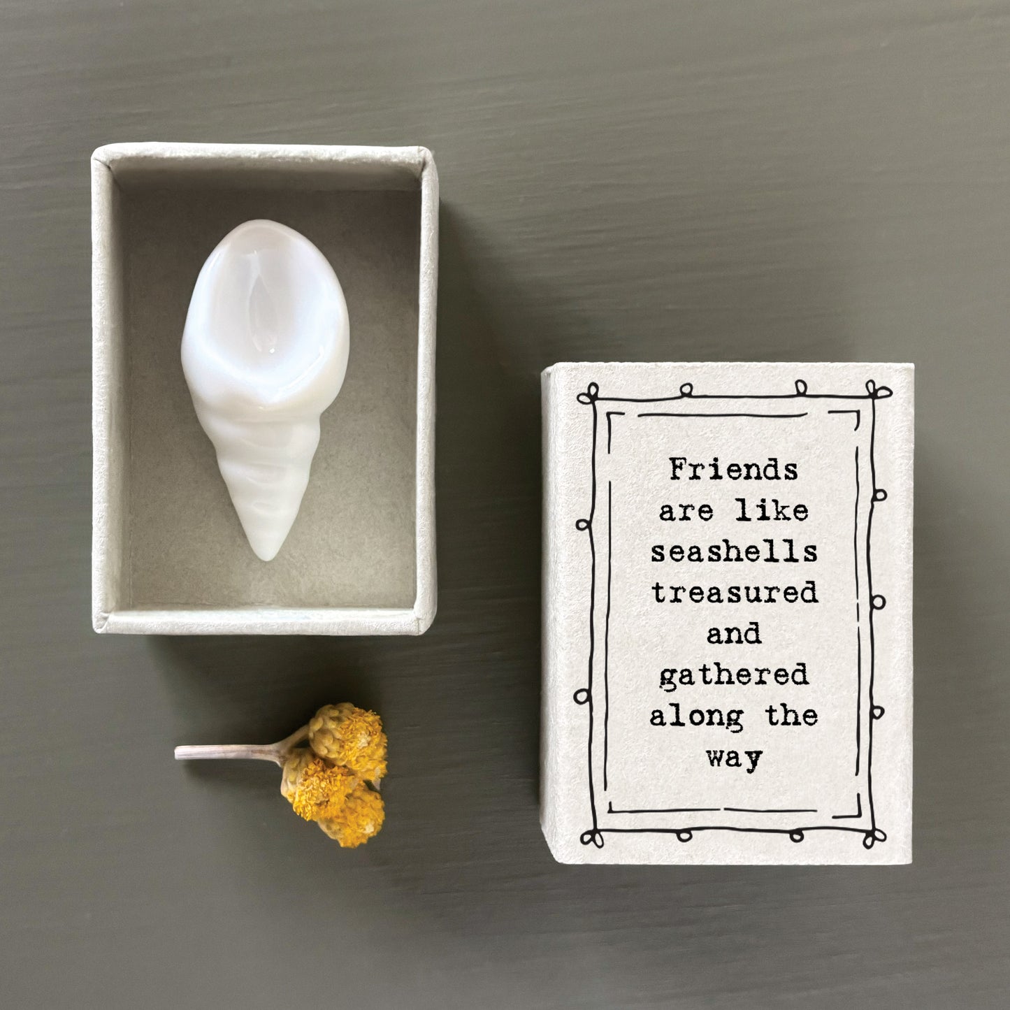 East Of India - Friends are like seashells treasured and gathered along the way