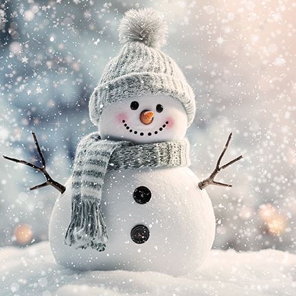 Darkroom - Snowman in a Wolley Hat