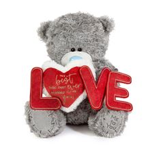 Me to You Tatty Teddy 27cm Large Bear With 'Love' Banner