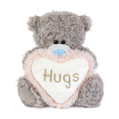 Me to You Tatty Teddy Plush - Hugs Bear on Plinth