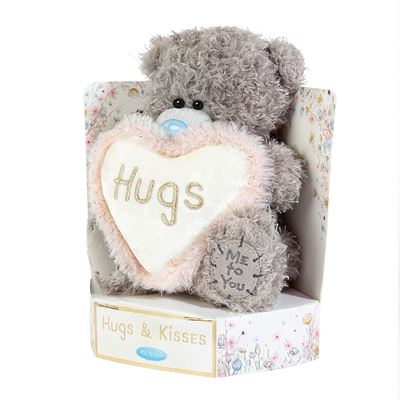 Me to You Tatty Teddy Plush - Hugs Bear on Plinth