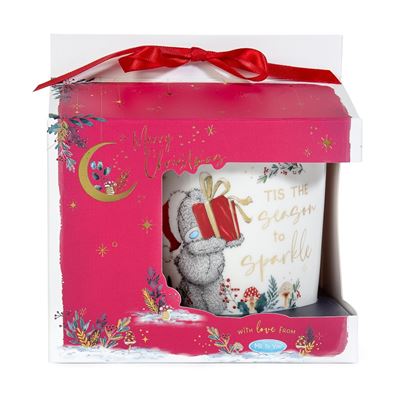 Me to You Tatty Teddy 'Season to Sparkle' Porcelain Christmas Mug