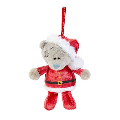 Me to You Plush Tree Decoration Tatty Teddy Dressed As Santa