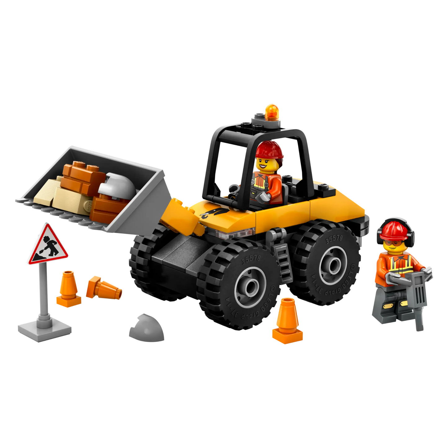 Yellow Construction Wheel Loader - 60450