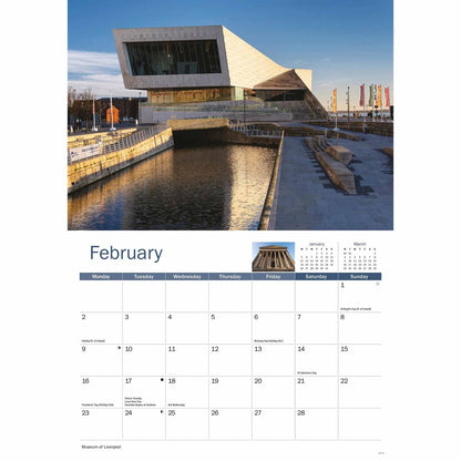 Liverpool A4 Calendar 2026