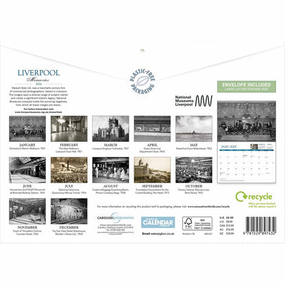 Liverpool A4 Memories Calendar 2026