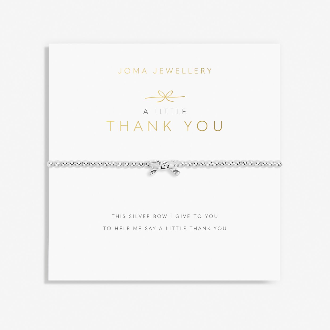 A Little 'Thank You' Bracelet