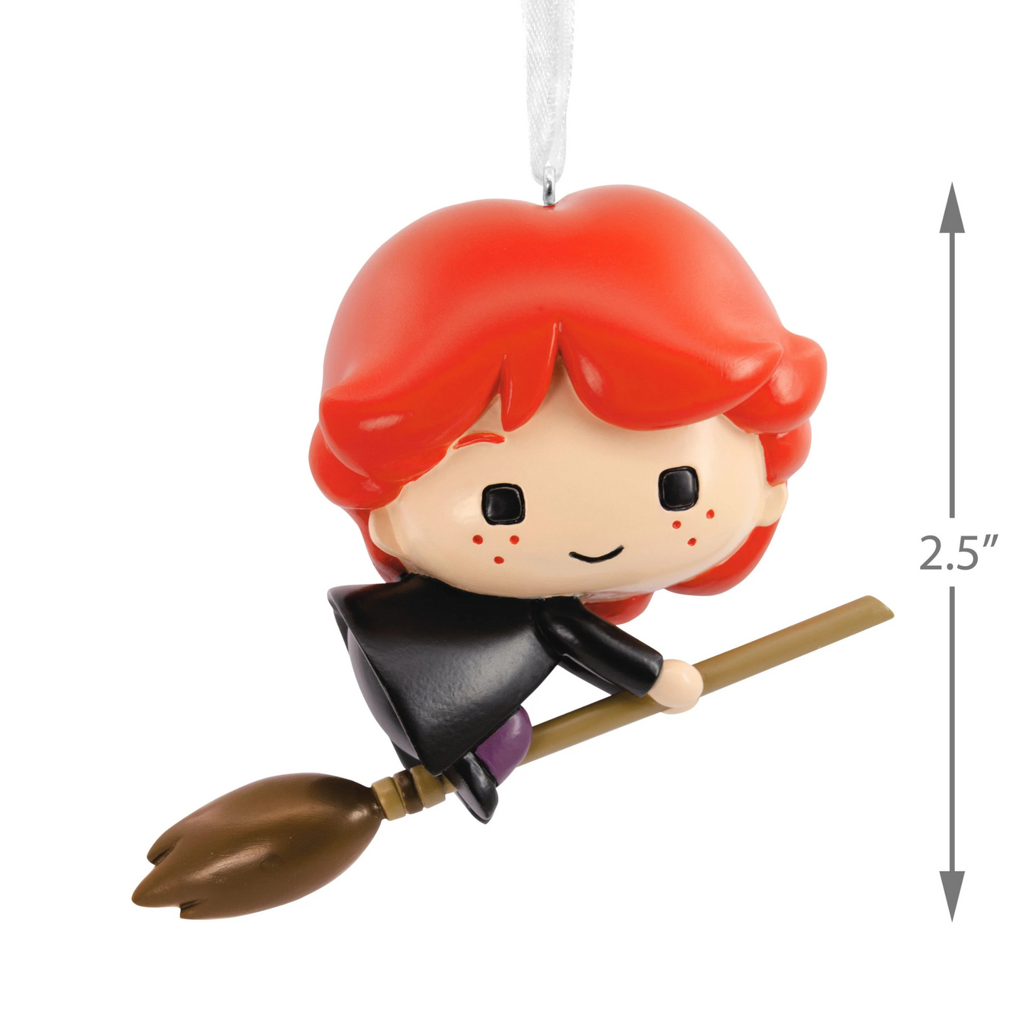 Collectable Harry Potter™ Tree Decoration - Ron Weasley on Broomstick Ornament