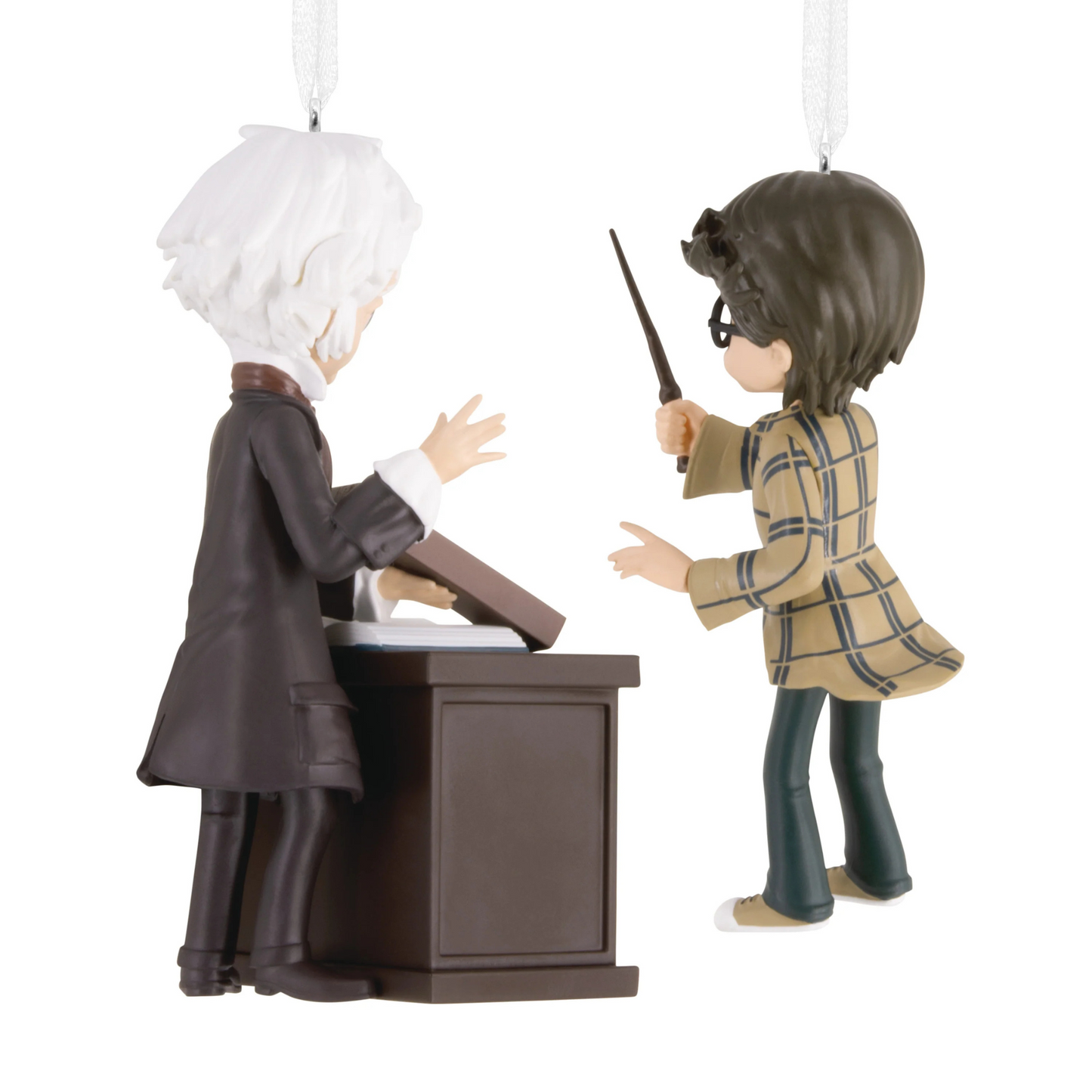 Storied Moments Harry Potter™ Tree Decorations - Set of 2 Harry Potter™ & Ollivander Ornaments