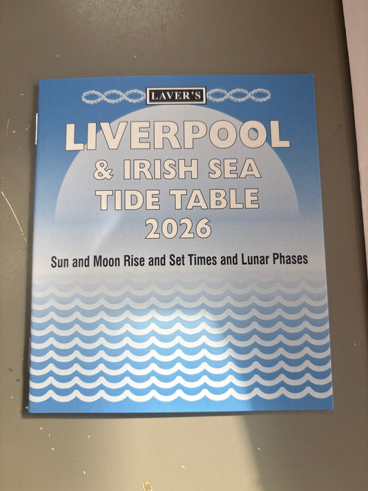Liverpool & Irish Sea Tide Table 2026