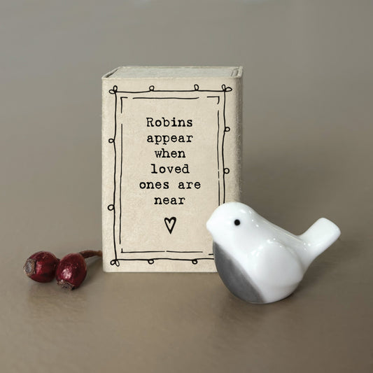 East Of India - Robins appear when loved ones are near