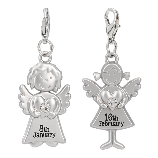 Guardian Angel Pendant, 365 Days Of Luck- April