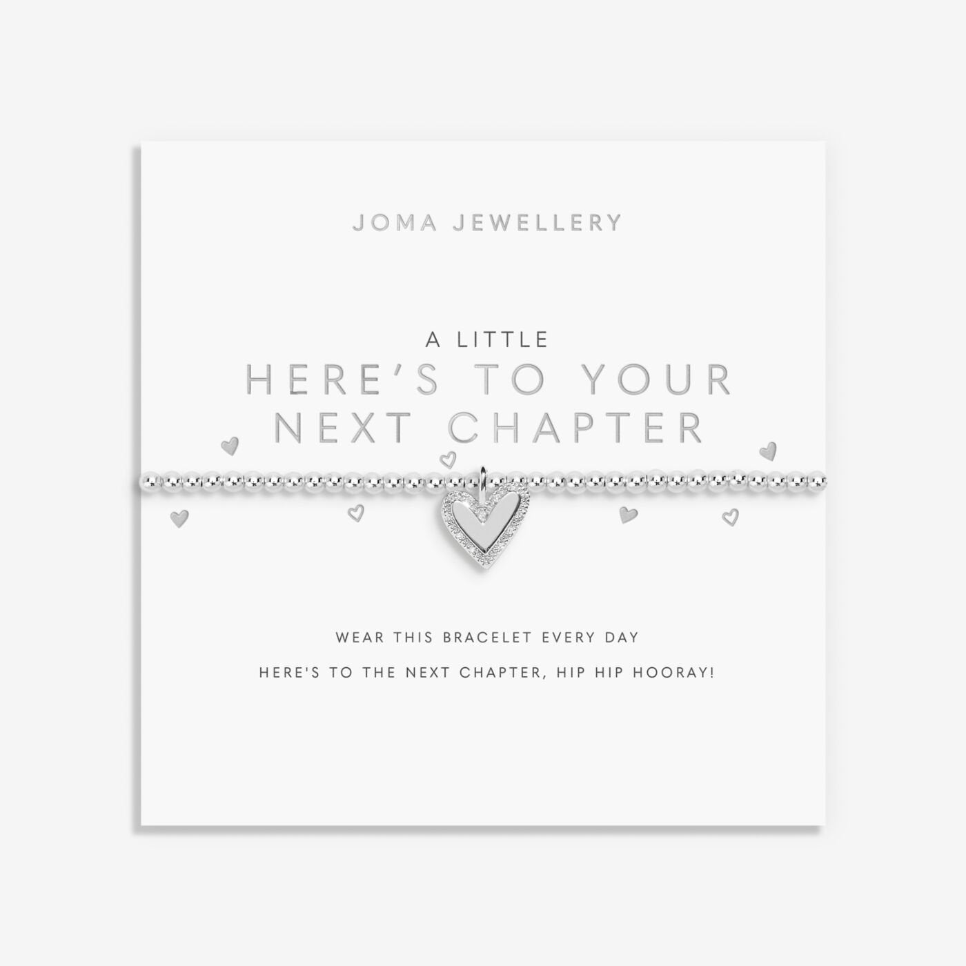A Little 'Here's To Your Next Chapter' Bracelet