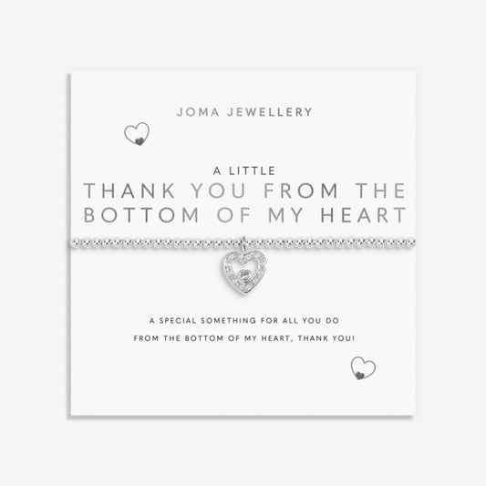 A Little 'Thank You From The Bottom Of My Heart ' Bracelet