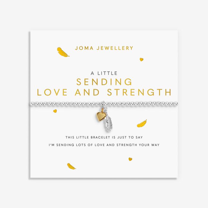 A Little 'Sending Love and Strength' Bracelet