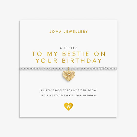 A Little 'To my Bestie on Your Birthday' Bracelet