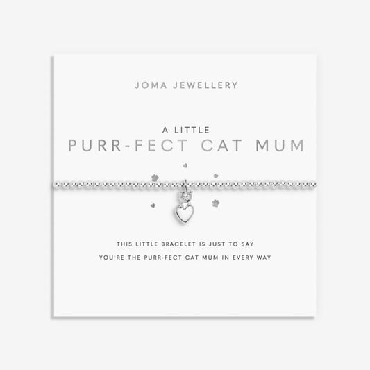A Little 'Purr-Fect Cat Mum' Bracelet