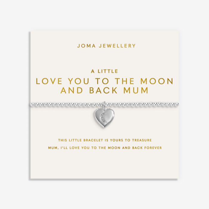 A Little 'Love You To The Moon And Back Mum' Bracelet