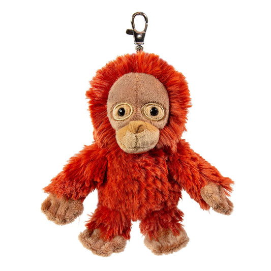 All Creatures - Maximus the Orangutan Cuddly Toy Keyring / Keychain Small Size (17cm)