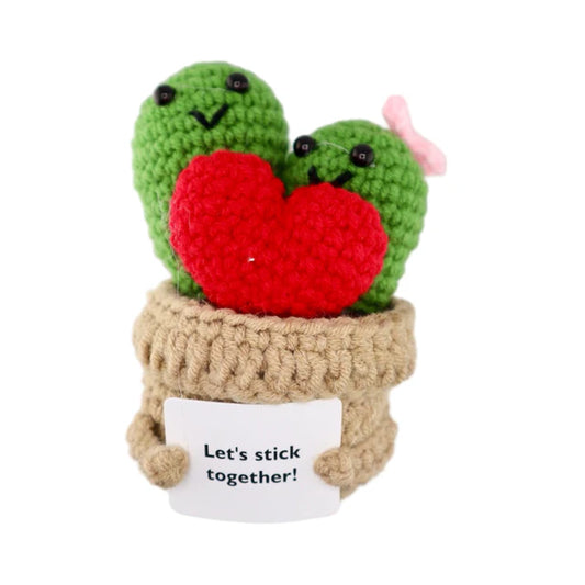 Positive Cactus with Heart