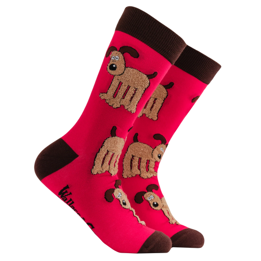 Fluffy Gromit Socks - SOCKTOPUS X Wallace & Gromit - 9-12
