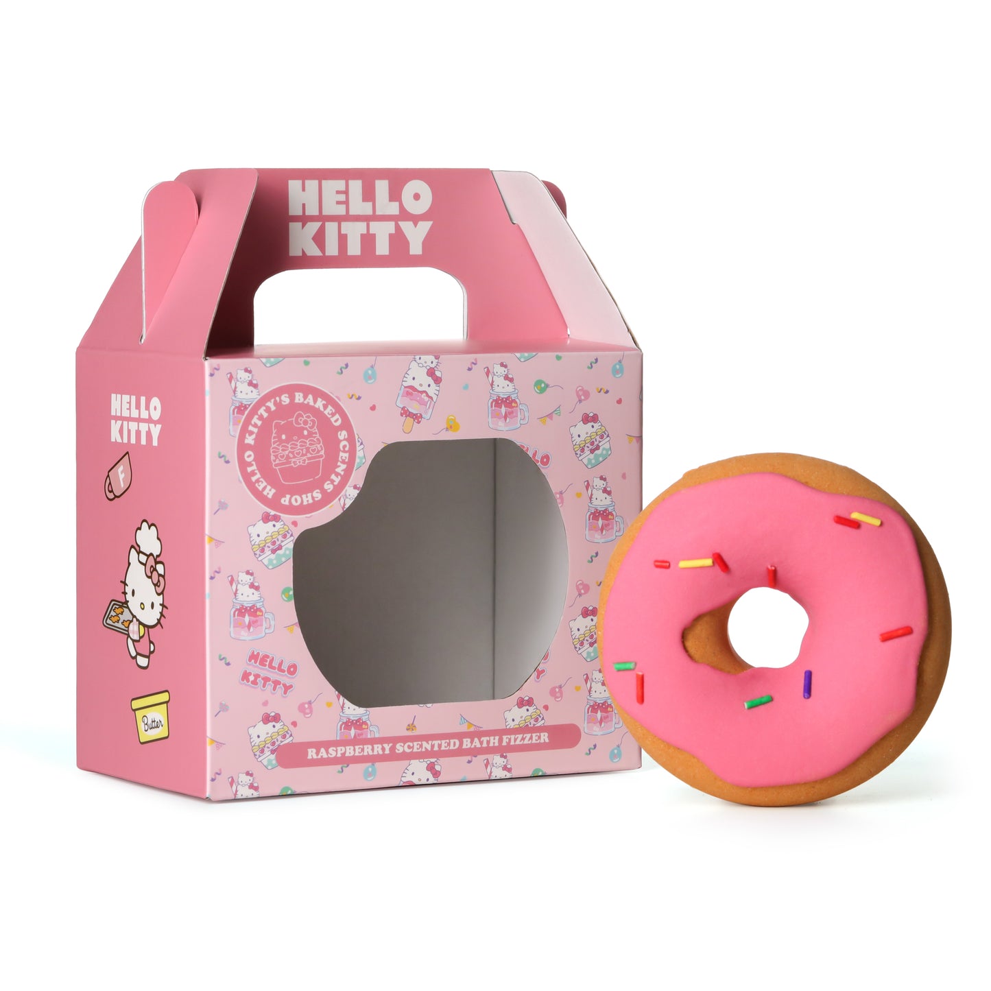 Raspberry Scented Bath Fizzer