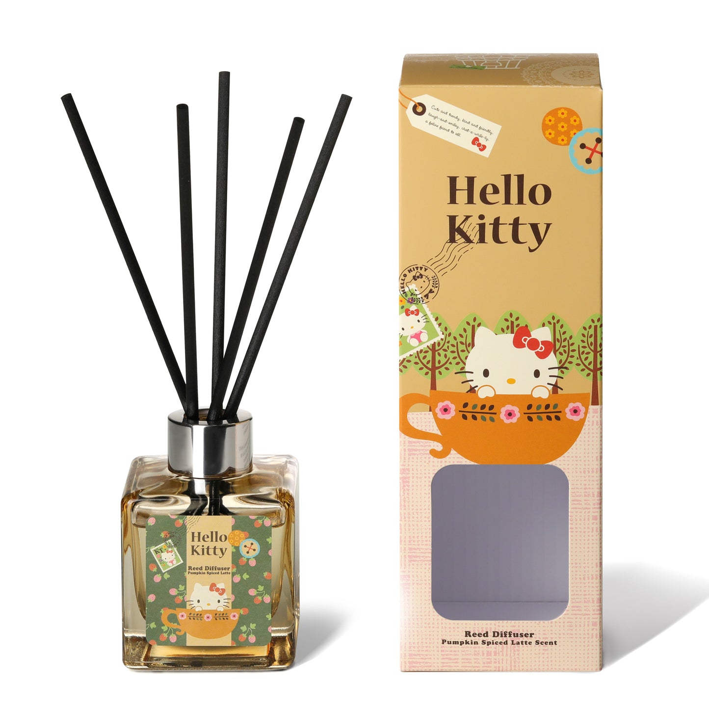 Seasons Autumn Reed Diffuser with Pumpkin Spiced Latte Scent
