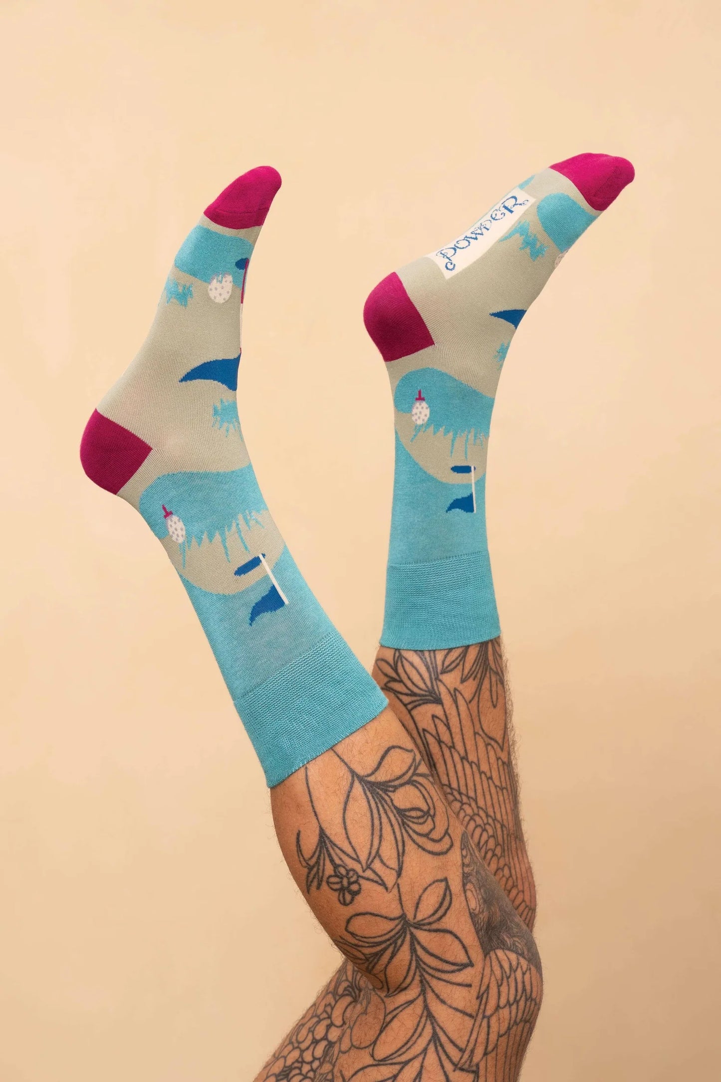 Powder Hole In One Men's Socks