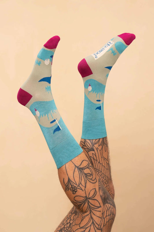 Powder Hole In One Men's Socks