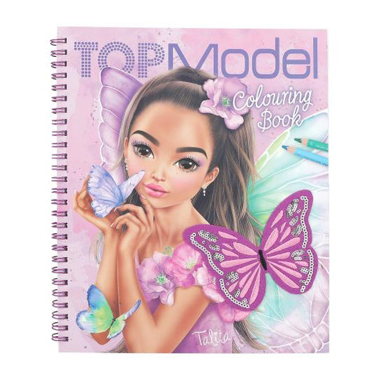 Top Model Colouring Book