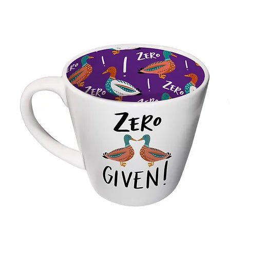 Inside Out Mug - Zero Ducks Given