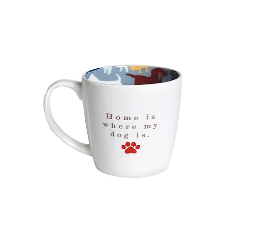 Inside Out Mug - Home is Where My Dog Is