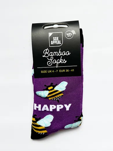 Sox Appeal - Bee Happy - Size UK 4-7