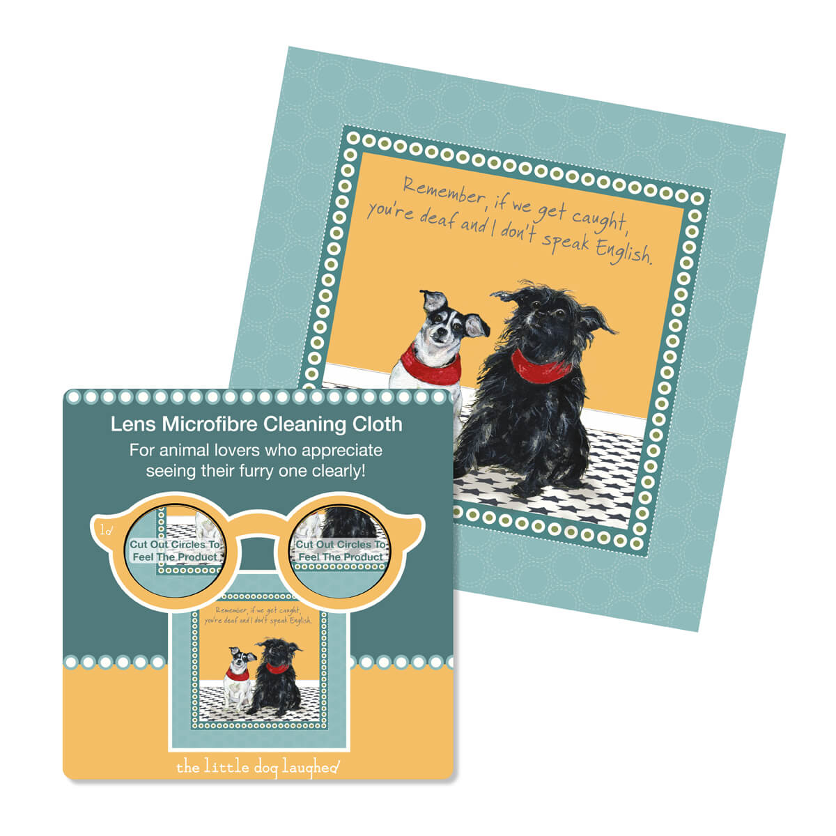 Rescue Terriers Lens Cleaning Cloth