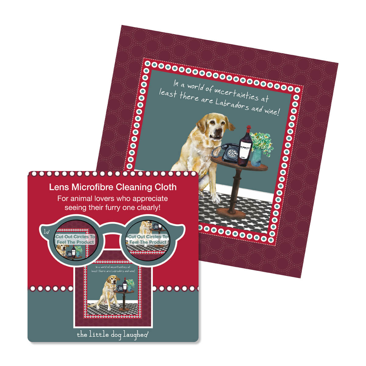Labrador Lens Cleaning Cloth