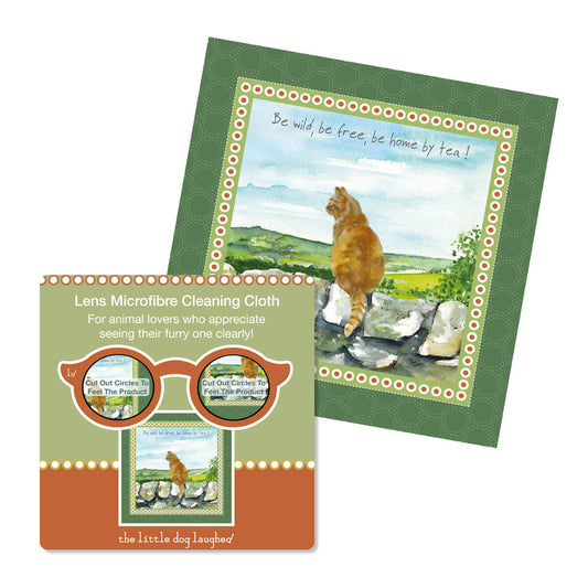 Ginger Cat Lens Cleaning Cloth