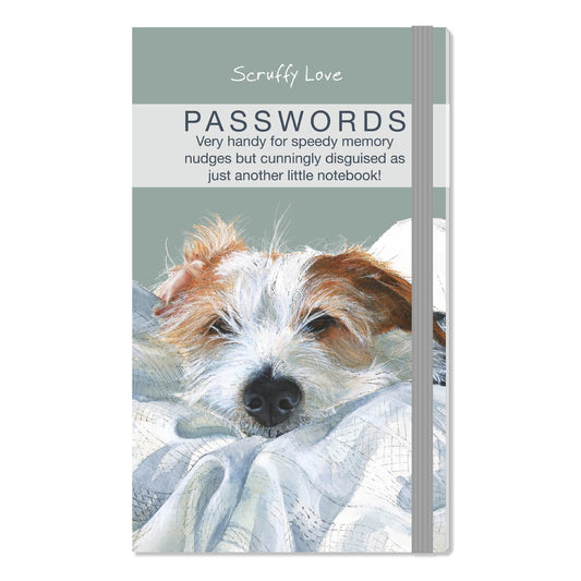 Rough Coated Jack Russell Password Notebook
