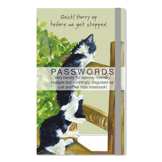 Cat Password Notebook
