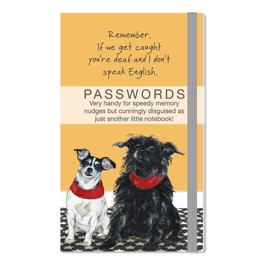 Terriers Password Notebook
