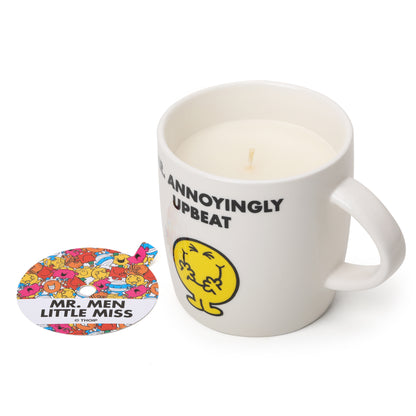 Mr.Men And Little Miss -  Mr Annoyingly Upbeat Sherbet Lemon Scented Mug Candle