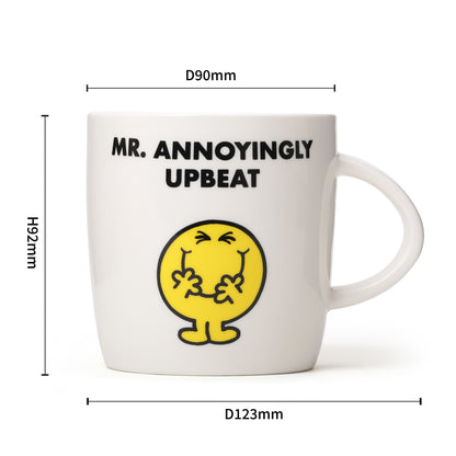 Mr.Men And Little Miss -  Mr Annoyingly Upbeat Sherbet Lemon Scented Mug Candle