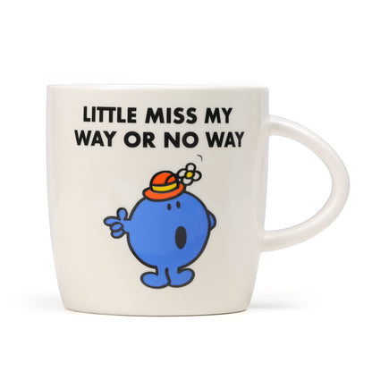 Mr.Men And Little Miss -  Little Miss "Her Way or No Way" Scented Reusable Mug Candle