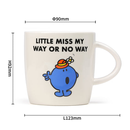Mr.Men And Little Miss -  Little Miss "Her Way or No Way" Scented Reusable Mug Candle