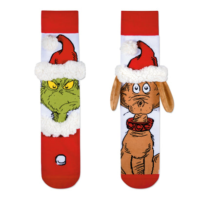 The Grinch & Max Novelty Pair of Socks