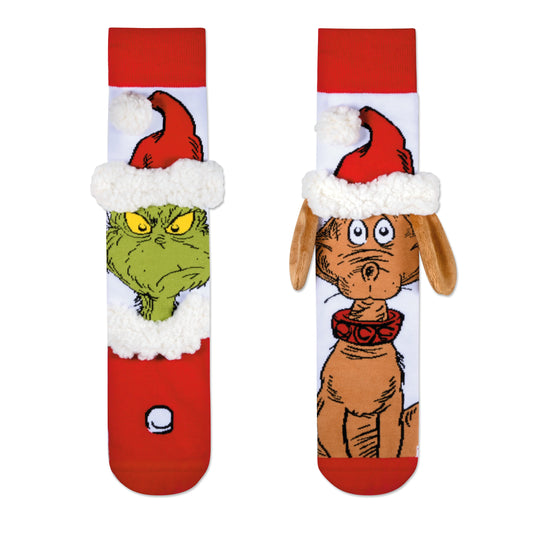 The Grinch & Max Novelty Pair of Socks